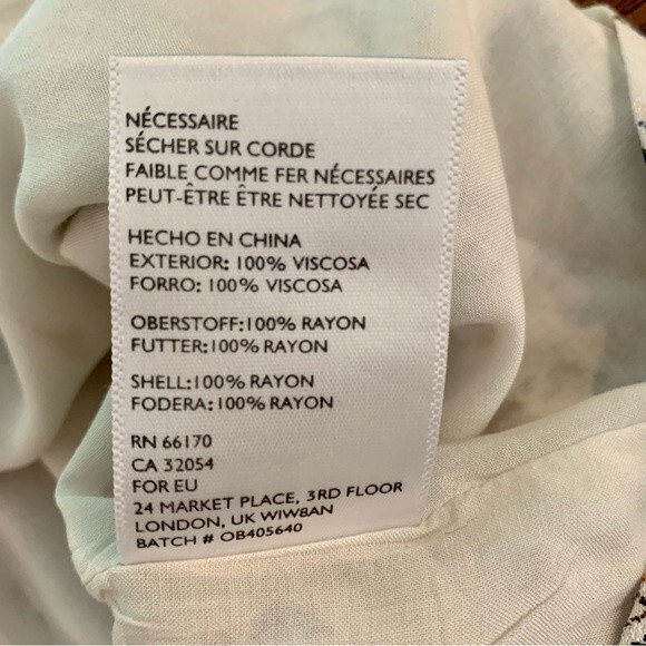 Ecote Sleeveless Aztec Boho Print Trapeze Frock Dress Small - Picture 13 of 14